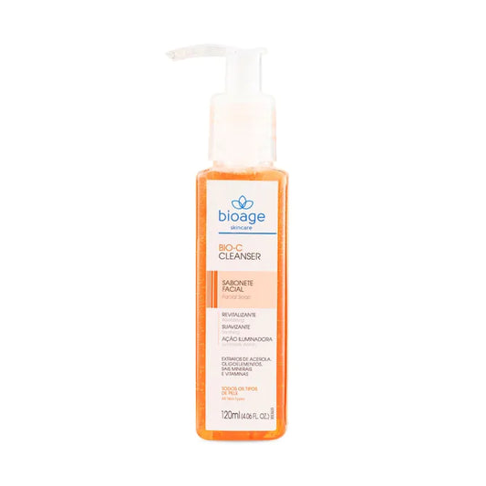 Bio C Cleanser Bioage sabonete facial antioxidante com vitamina C