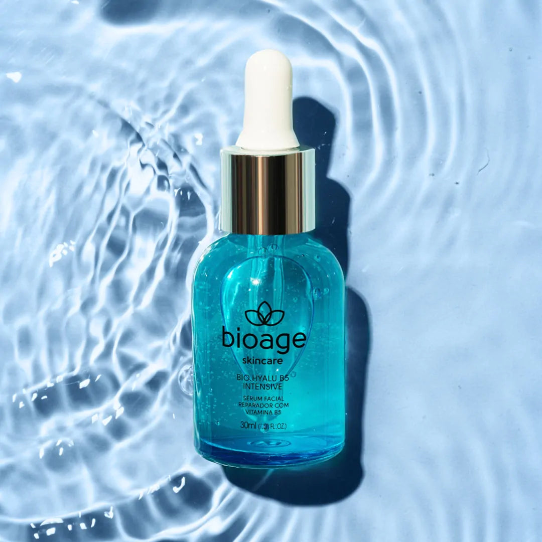 Sérum facial Bio Hyalu B5 Intensive Bioage 30ml com ácido hialurónico para hidratação intensa da pele
