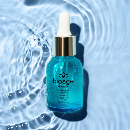Sérum facial Bio Hyalu B5 Intensive Bioage 30ml com ácido hialurónico para hidratação intensa da pele