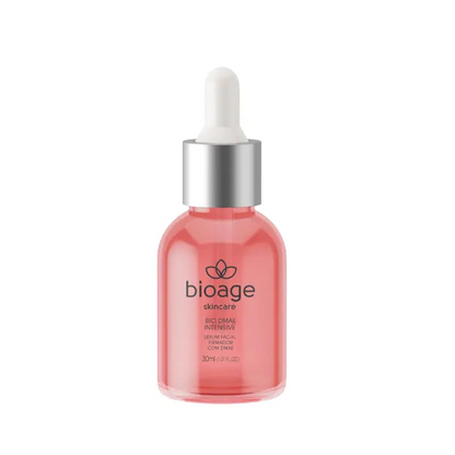 Bioage Bio DMAE Intensive sérum firmador facial com efeito lifting para firmeza da pele e redução de rugas, disponível na Indi Beauty Estoril.